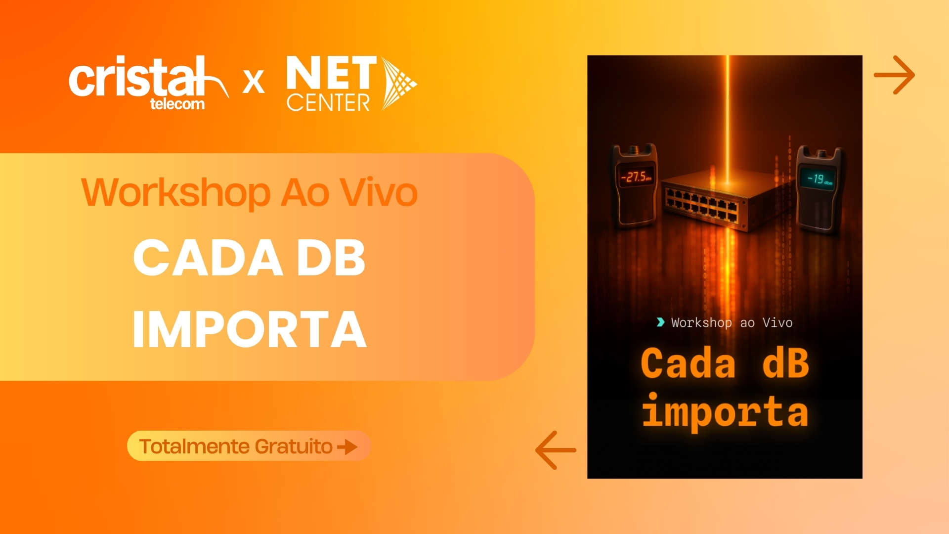 Workshop Ao Vivo – Cada dB importa